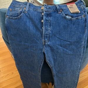 Brand new, tags on Levi 501 jeans size 34 x 34